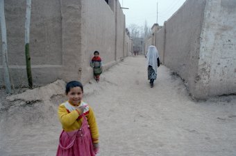 Outside Kashgar